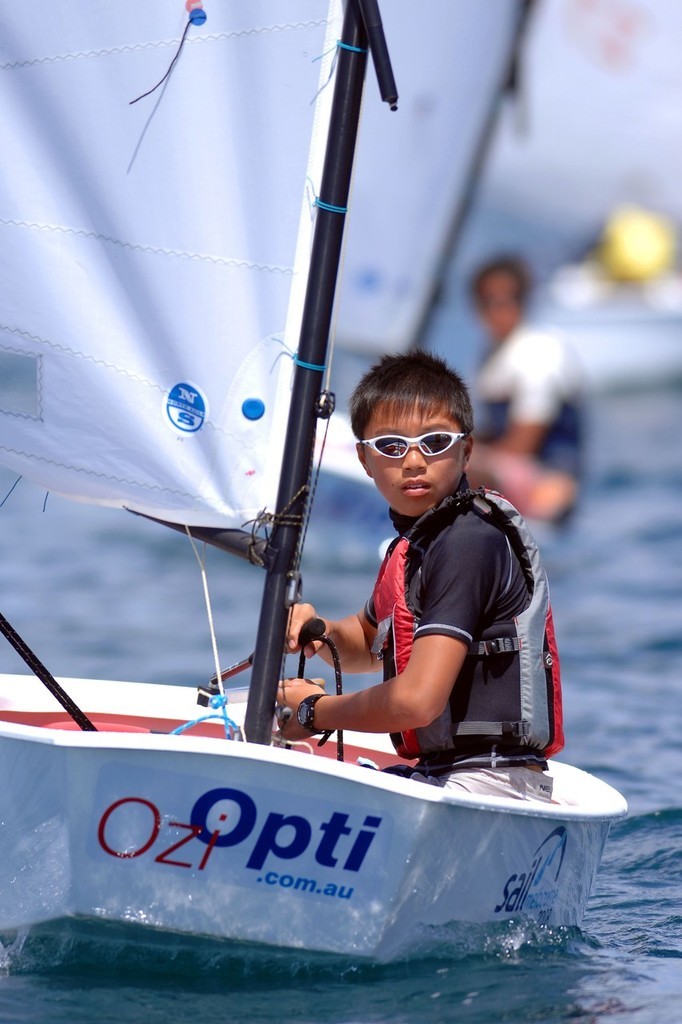 Wing Ho Kwan (HK)<br />
Sailing - 2008 Sail Melbourne<br />
2nd Pacific Rim and Open International <br />
Optimist Dinghy Championships<br />
Mornington Yacht Club <br />
© Sport the library / Jeff Crow © Jeff Crow/ Sport the Library http://www.sportlibrary.com.au